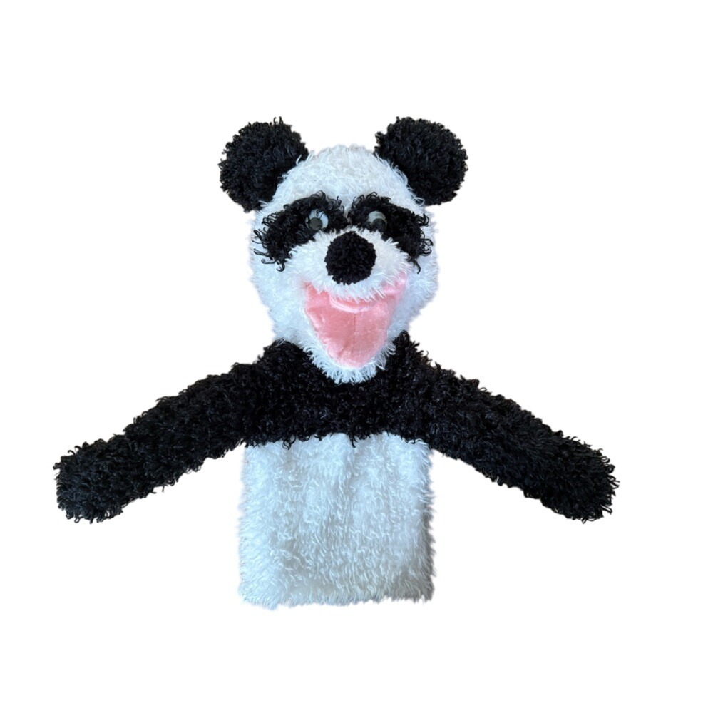 Handmade Panda Bear puppet large‎